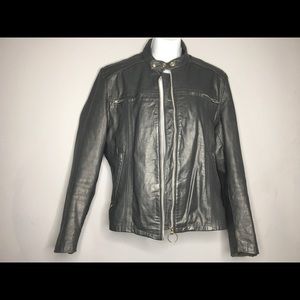 Leather jacket